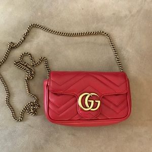Gucci Super Mini Marmont Bag